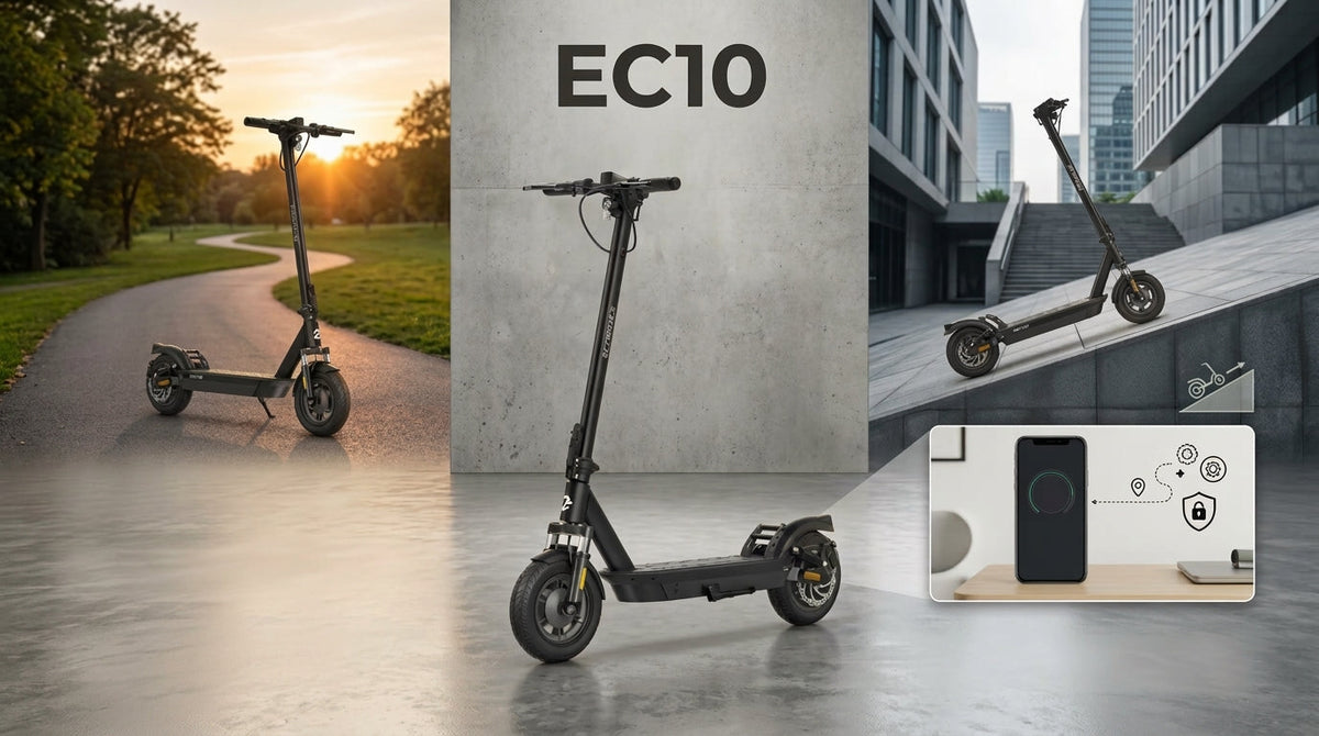 What Makes the ECOROAD EC10 a Comfortable Commuter Electric Scooter?