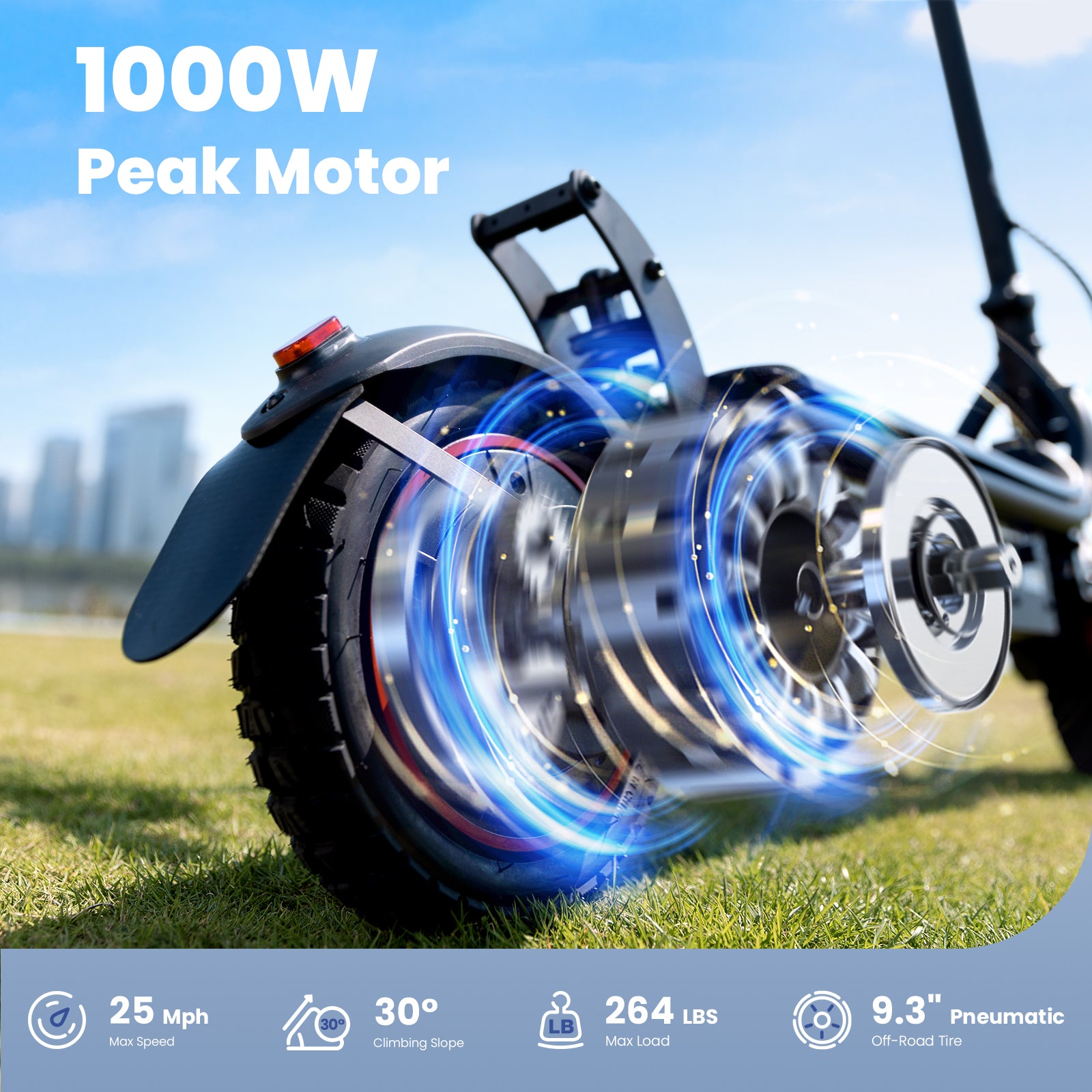 W8 Off-road Electric Scooter