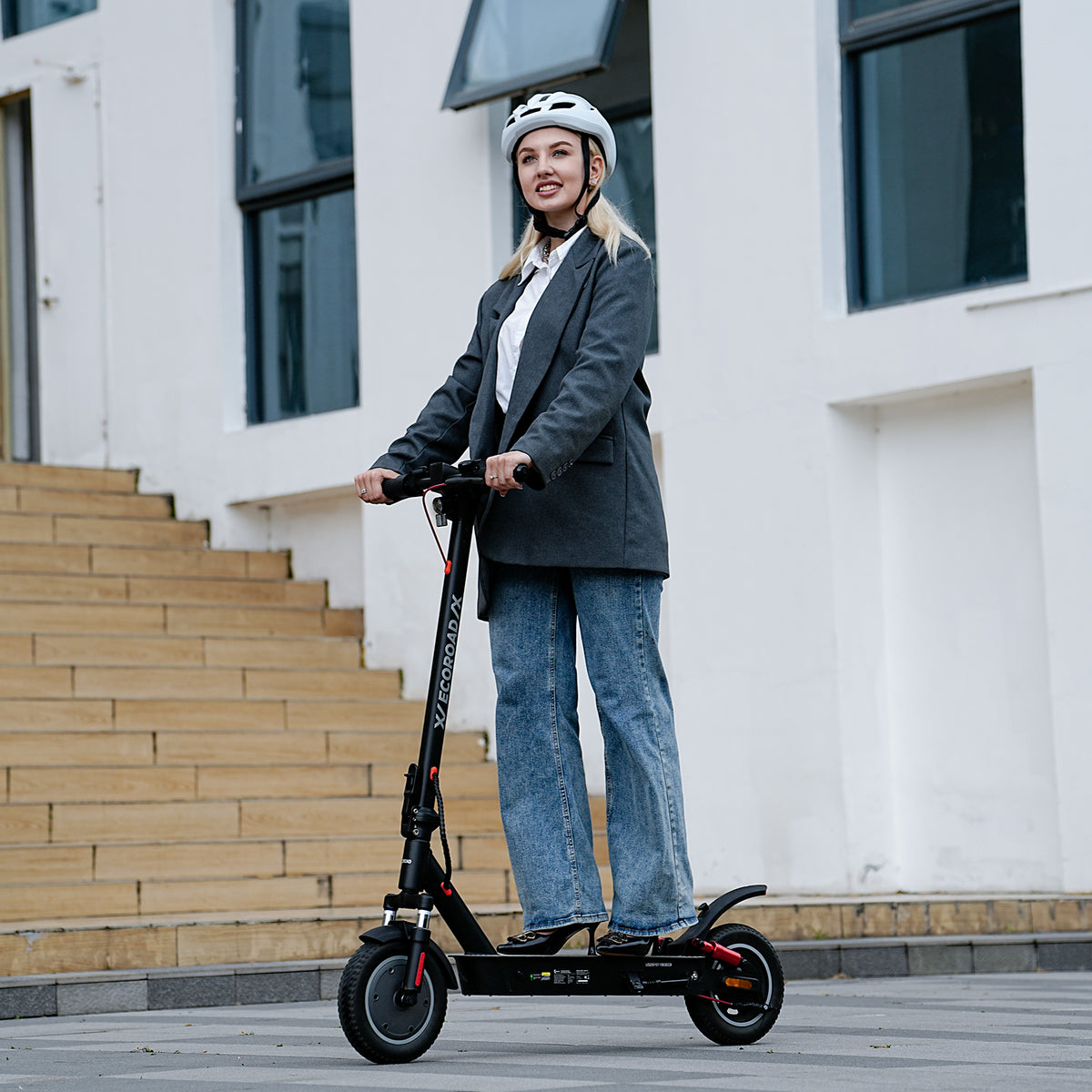 ECOROAD Foldable Waterproof Electric Scooter