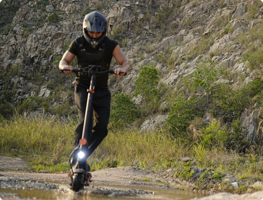 Off-road riding