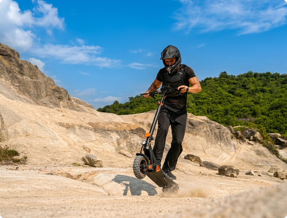 Off-road riding