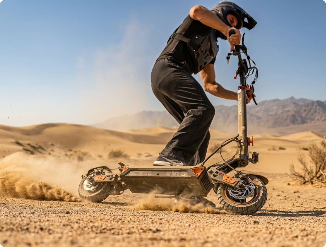 Off-road riding