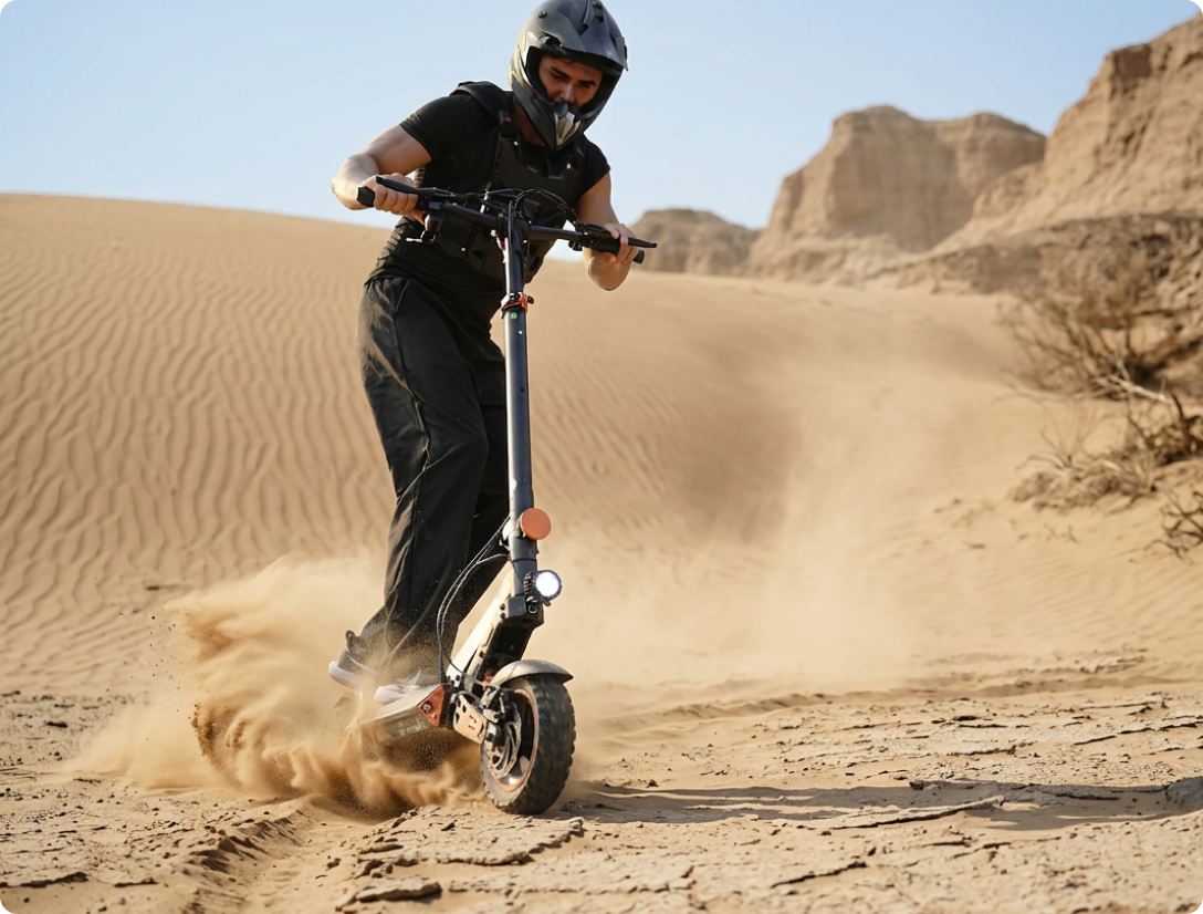 Off-road riding